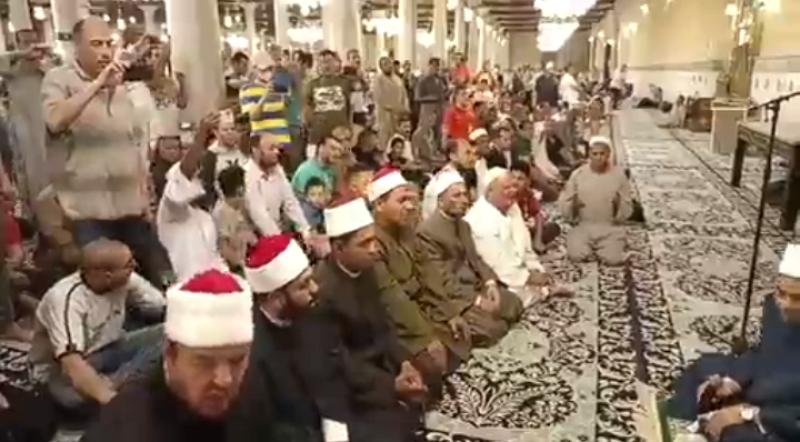 تكبيرات العيد من مسجد الحسين 