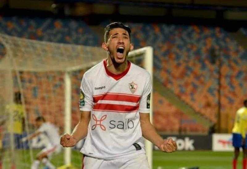 أحمد فتوح أفضل لاعب في مباراة الزمالك وغزل المحلة