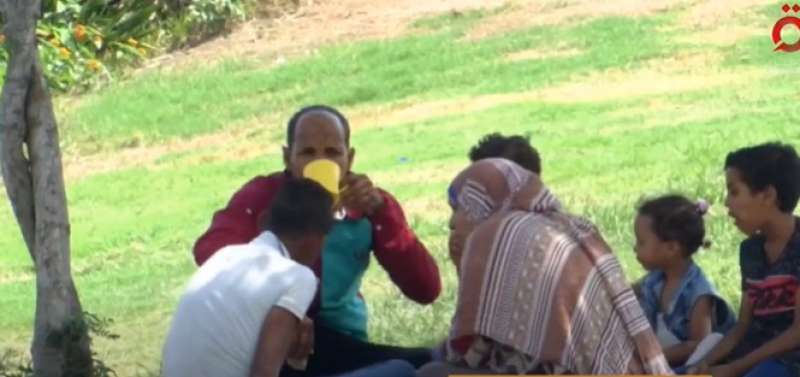 صورة من مقطع الفيديو