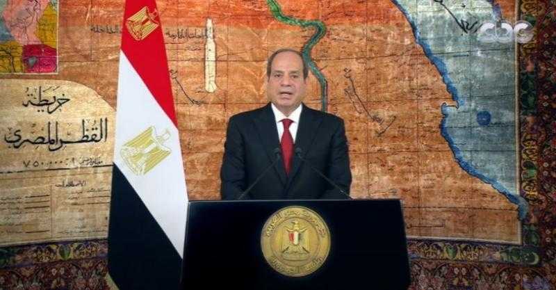 شاهد.. السيسي يُهنئ الشعب المصري بالذكرى العاشرة لثورة 30 يونيو