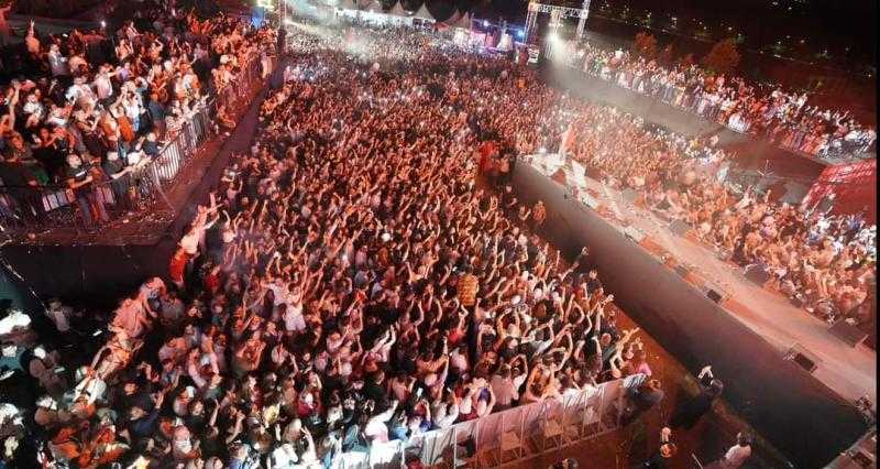 بالصور.. تامر حسني يحيي حفلات عيد الأضحى في الأردن