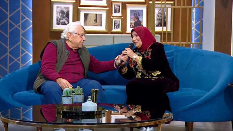 فاطمة عيد وزوجها شفيق الشايب
