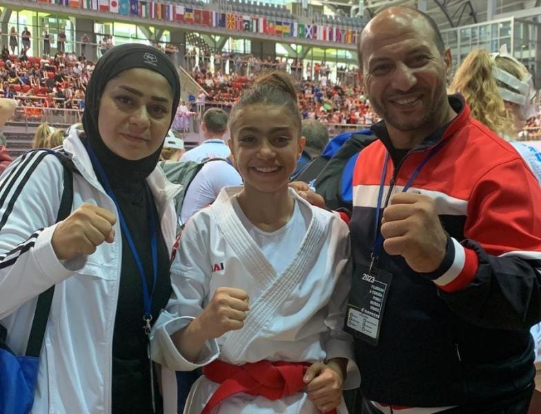3 ميداليات متنوعة في الدوري العالمي للكاراتيه