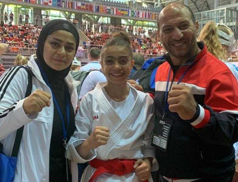 3 ميداليات متنوعة في الدوري العالمي للكاراتيه