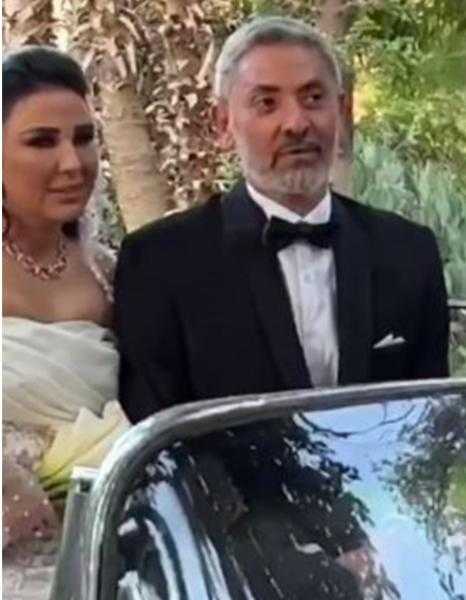 شاهد.. الصورة الأولى من حفل زفاف شقيقة فتحي عبد الوهاب