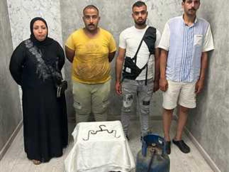 المتهمون والمضبوطات