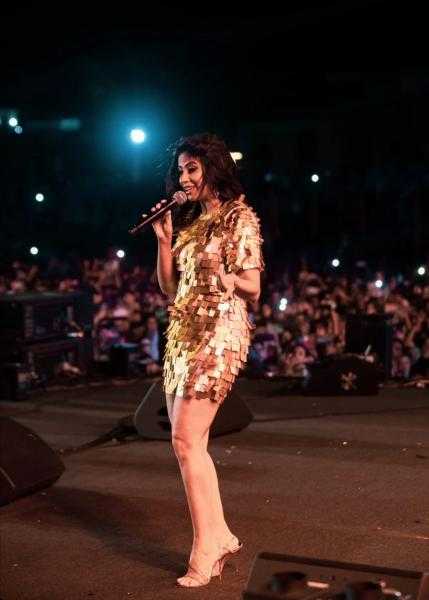 بالصور .. روبي تتألق في حفل غنائي بمارينا دلتا