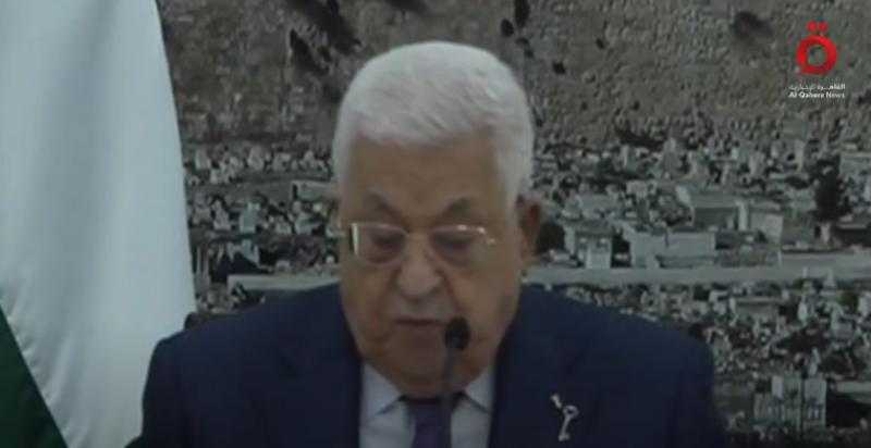 عباس: إرهاب الاحتلال لن يستطيع طمس الحق الفلسطيني - فيديو