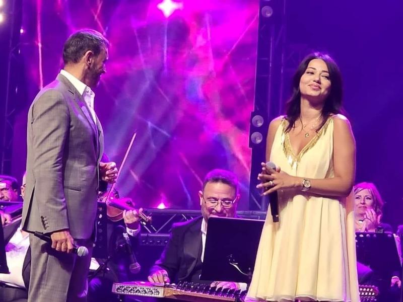 خلال حفله ببيروت.. كاظم الساهر يستدعي رحمة رياض لهذا السبب