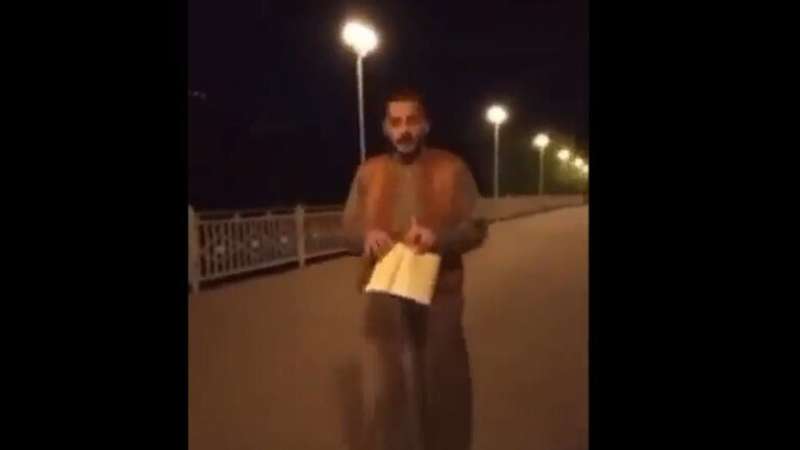 جانب من الفيديو