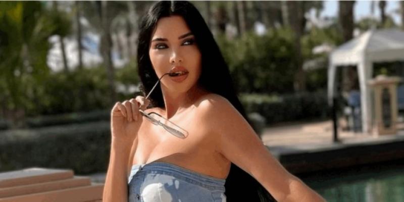 إطلالة مثيرة وجريئة للفنانة لاميتا فرنجية