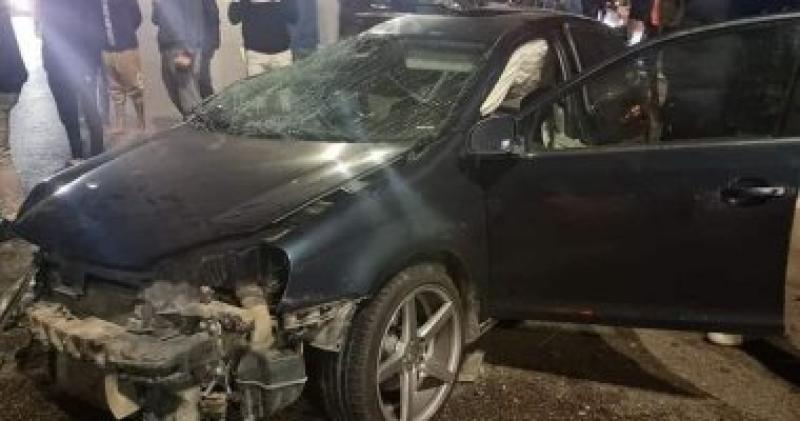 حادث سيارة ملاكي 