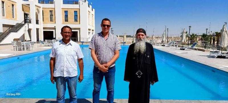 المدينة الشبابية والرياضية بالعلمين تستضيف وفد كنسي لبحث التعاون المشترك