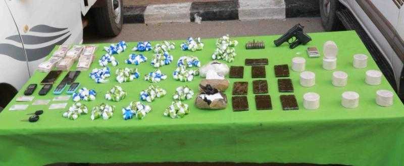 الداخلية تضبط مخدرات بـ 3.7 مليون جنيه في الإسماعيلية والقليوبية