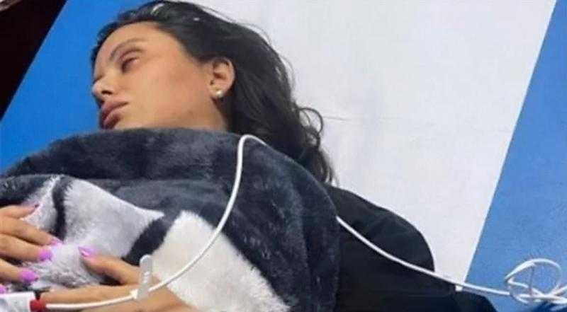 دانا حمدان تدخل المستشفى بسبب وعكة صحية