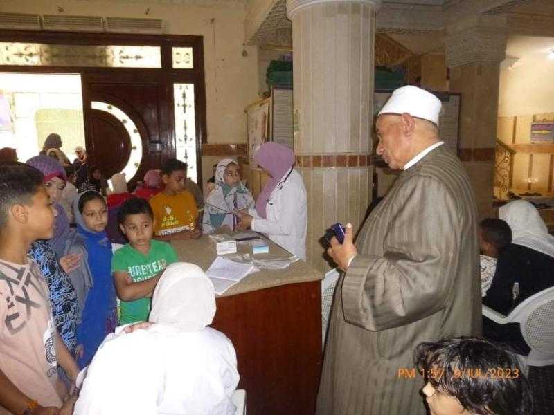 أوقاف الإسكندرية تنظم حملة توعوية وصحية ضمن فعاليات البرنامج الصيفي للطفل