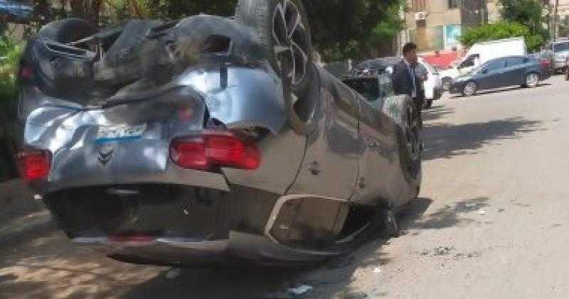 مصرع 5 أشخاص من عائلة واحدة في انقلاب سيارة ملاكي بالمنيا
