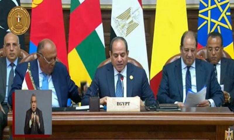 ترتكز على 4 نقاط.. السيسي يضع تصور مصر لحل الأزمة السودانية