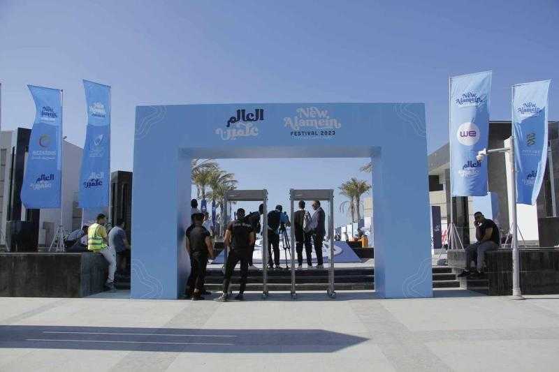 بدء العد التنازلي لانطلاق مهرجان العلمين 2023 - فيديو