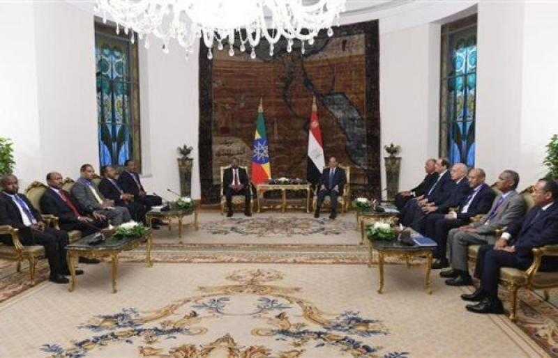 «عتاب كبير».. شاهد| تفاصيل ما دار في لقاء السيسي برئيس وزراء إثيوبيا