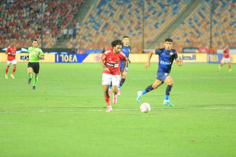 ملخص الشوط الأول بين الأهلي والزمالك.. ألبوم صور