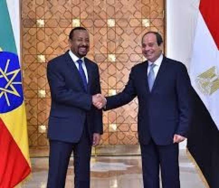 السيسي وآبي أحمد 