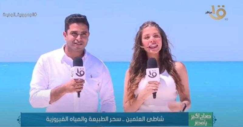 شاطئ العلمين يخطف الأنظار قبل انطلاق أكبر مهرجان ترفيهي في الشرق الأوسط - فيديو