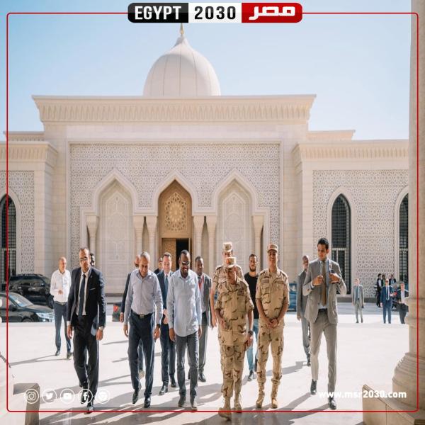 جانب من الزيارة 