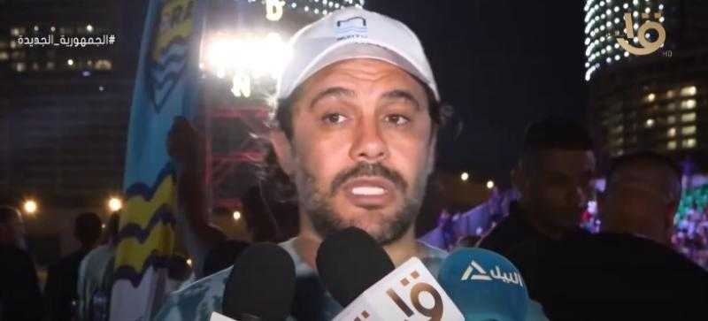 تعليق قوي لـ أحمد حسن عن مشاركته في تحدي الجيل الذهبي بمهرجان العلمين