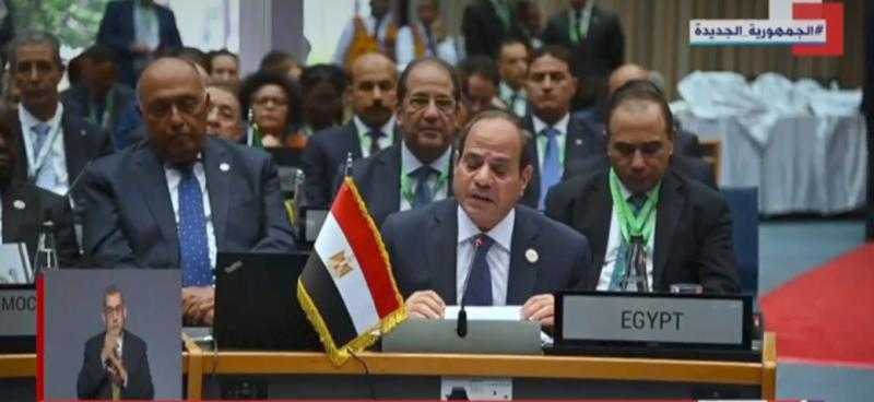 السيسي: شركات التنمية غير قادرين على التجاوب مع احتياجات دولنا الأفريقية