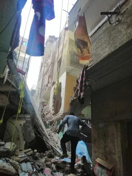 أسماء ضحايا عقار حدائق القبة المنهار