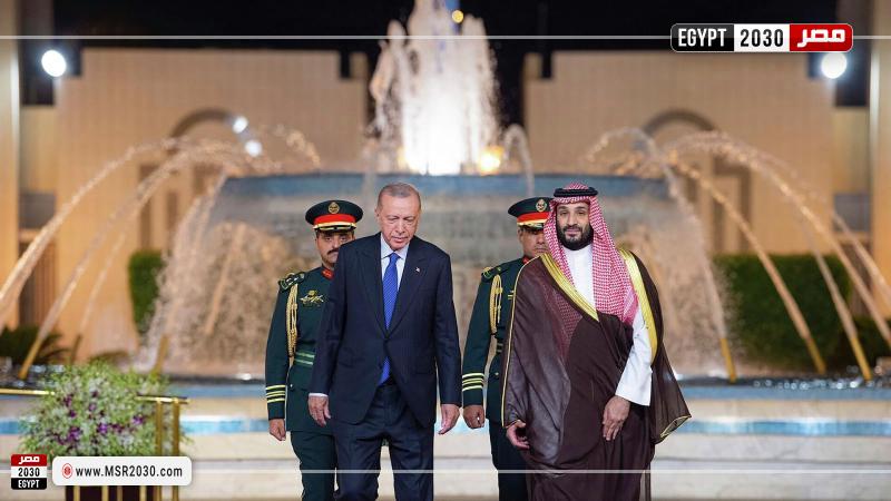 ولي العهد السعودي والرئيس التركي