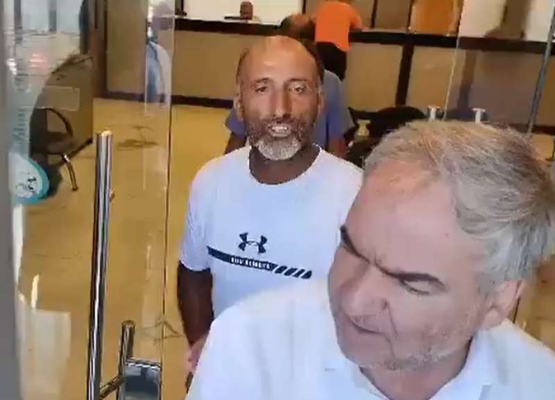 صورة من مقطع الفيديو