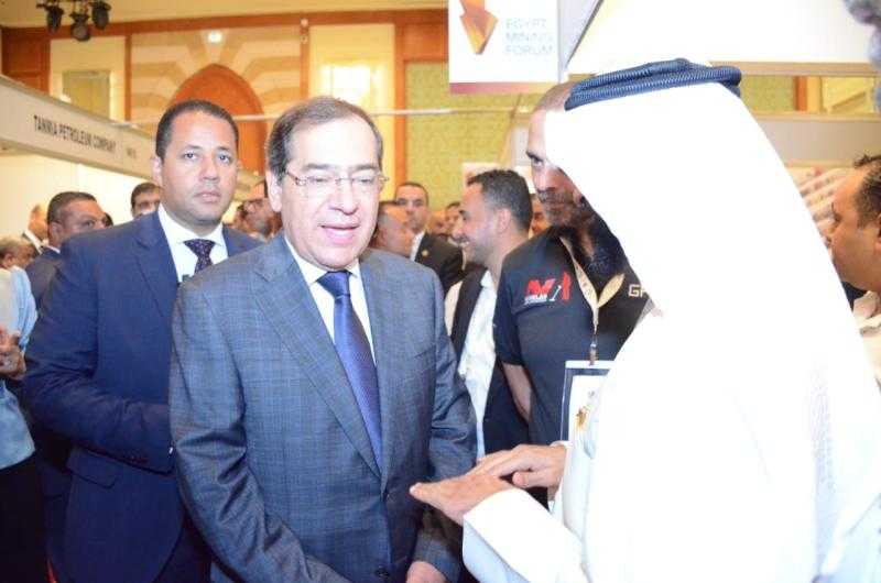 بالصور.. وزير البترول يتفقد معرض منتدى مصر للتعدين 2023