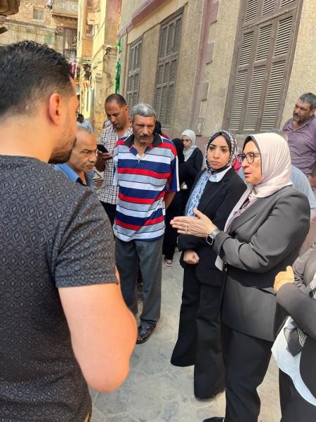 النيابة الإدارية تعاين عقار الخليفة المنهار