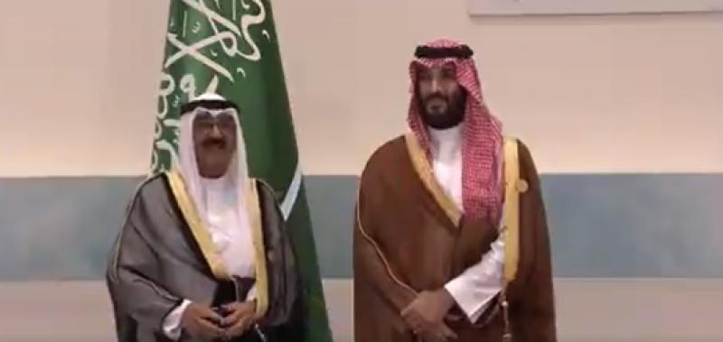 الأمير محمد بن سلمان وولي عهد الكويت