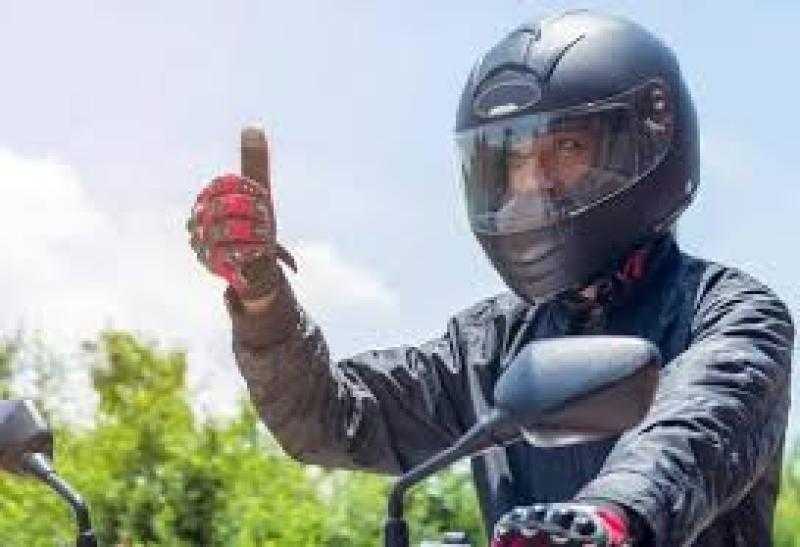 ضبط قائدي 486 دراجة نارية لعدم ارتداء الخوذة
