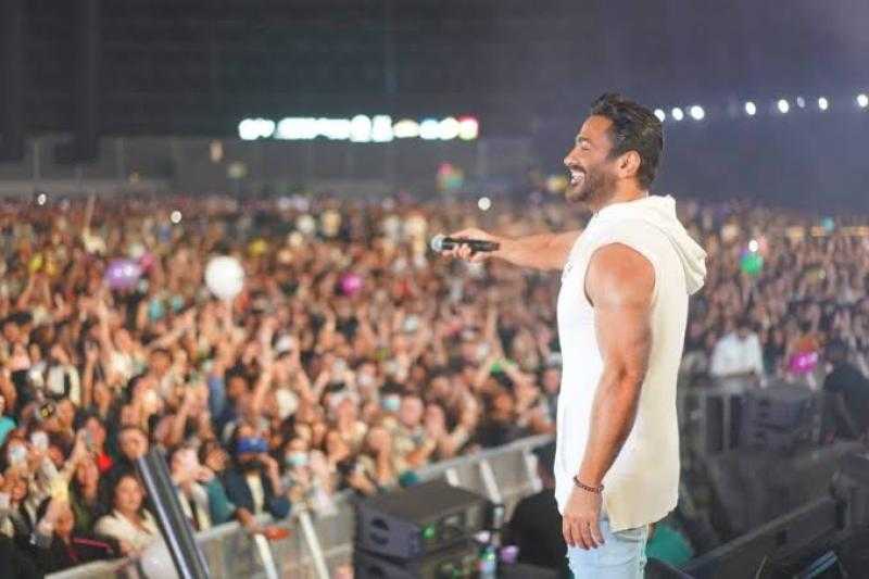 «حفل تامر حسني».. شاهد| أبرز فعاليات مهرجان العلمين 2023