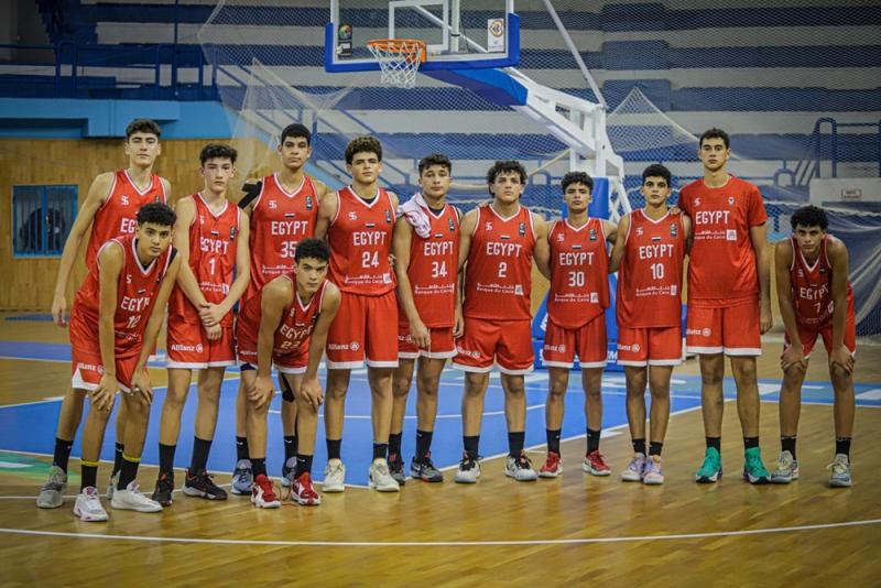منتخب مصر للناشئين يفوز على مالي ويتأهل إلى كأس العالم للسلة