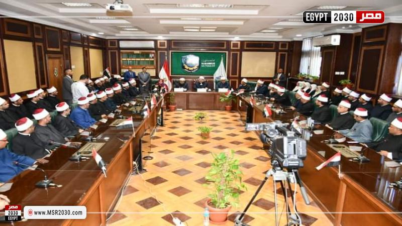 اجتماع وزير الأوقاف بقيادات الدعوة