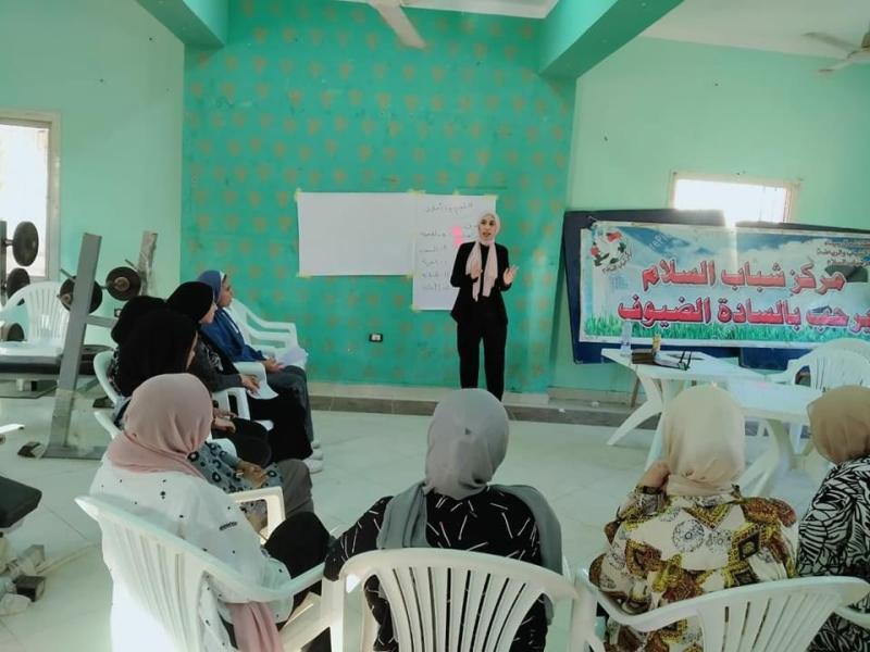 «الشباب والرياضة» تنظم سلسلة من الندوات التوعوية للأسرة المصرية بشمال سيناء