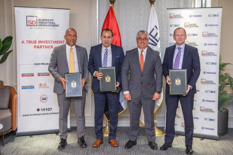 تعاون بين «السويدي للتنمية الصناعية» و«توريشيما» اليابانية لاستثمار 5 ملايين دولار في المنطقة الاقتصادية