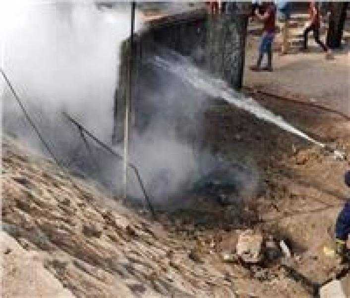 السيطرة على حريق كابل أسانسير بأحد عقارات الدقي