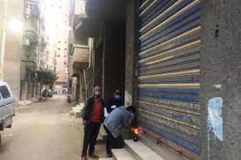 غلق المحلات التجارية 
