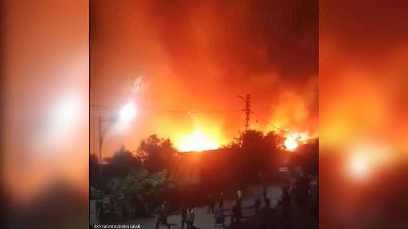 حرائق الجزائر