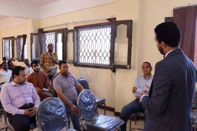 في ثاني أيامه.. المعسكر التثقيفي للطلاب الوافدين ببورسعيد يواصل نشاطه