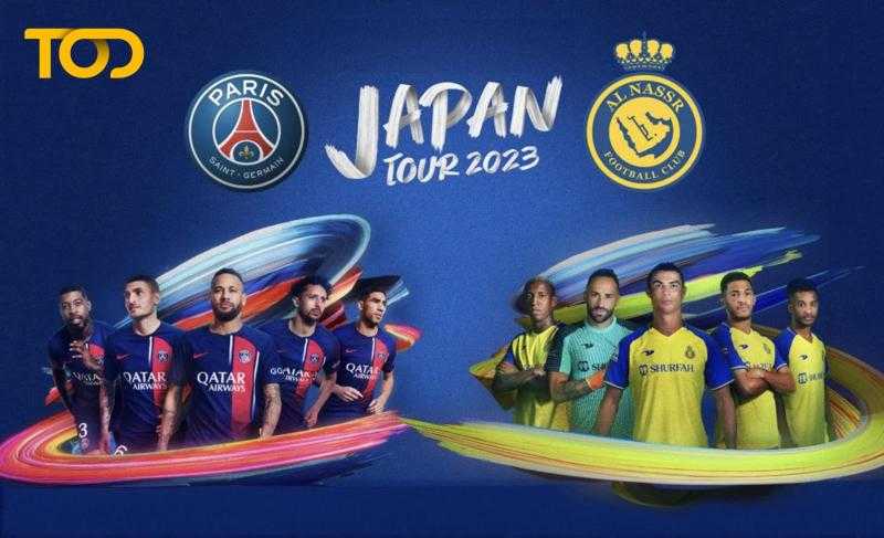 مشاهدة مباراة باريس سان جيرمان والنصر السعودي الودية بجودة عالية