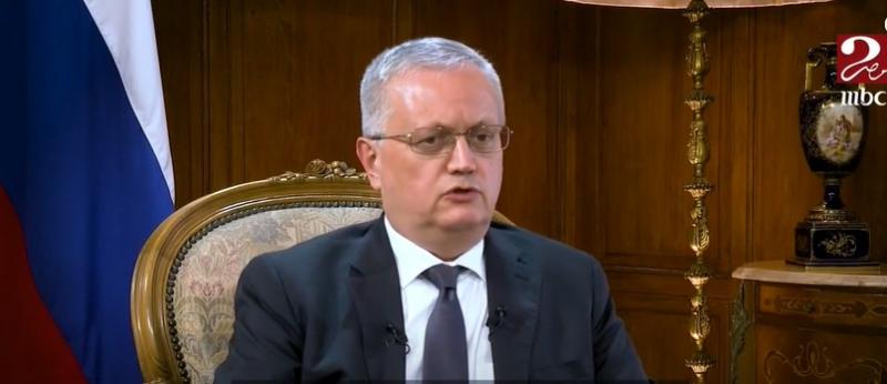 السفير الروسي بالقاهرة: نتفهم موقف مصر من سد النهضة ونخاطب إثيوبيا.. «فيديو»