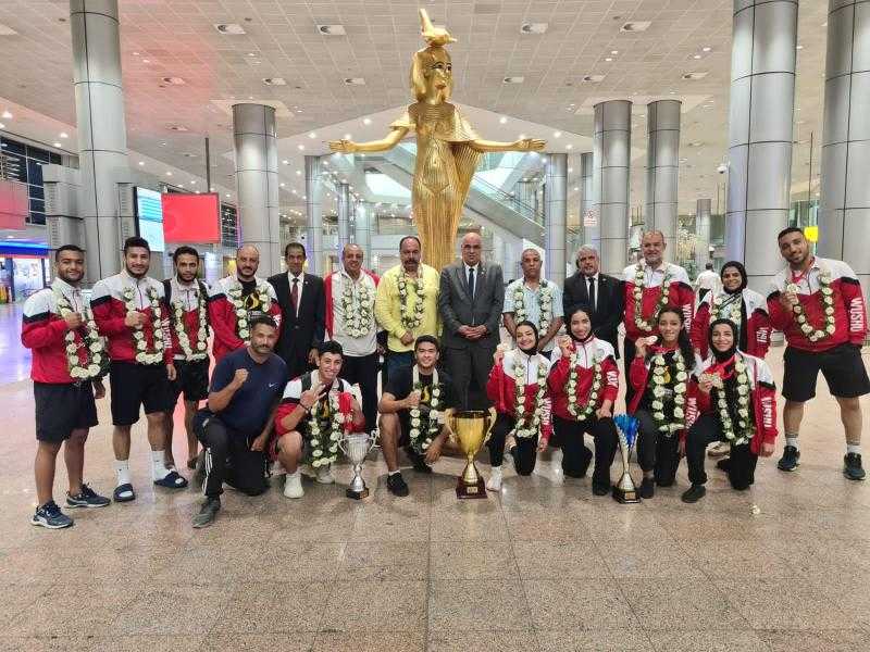 «الرياضة» تستقبل منتخب الكونغ فو بعد حصد كأس البطولة الأفريقية في كوت ديفوار