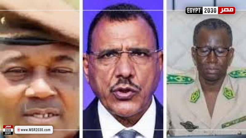 الرئيس النيجري والانقلابيون